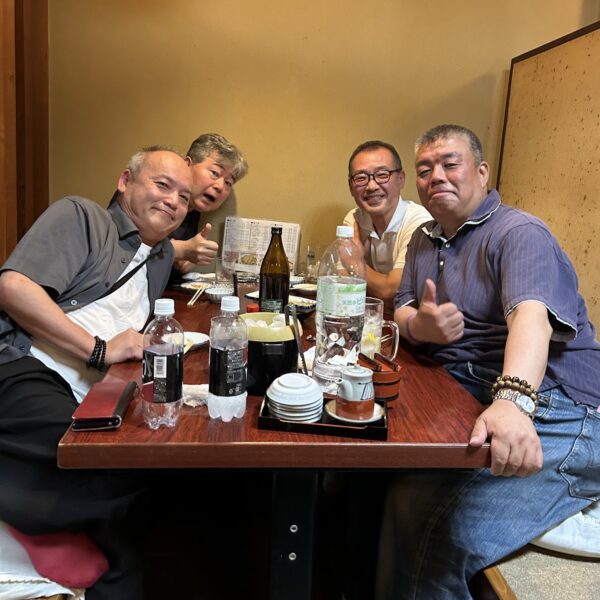 2025.6.28　幼馴染と・・・（愉快な仲間たち・卓球部の仲間）