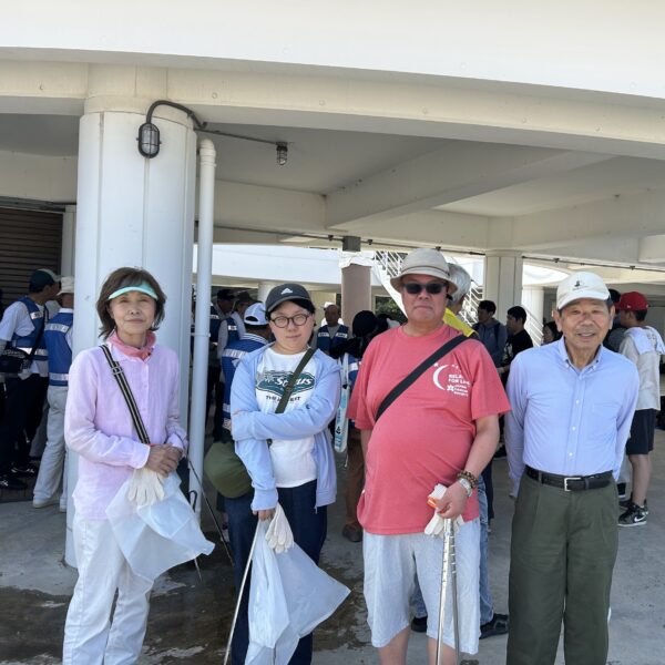 2025.6.29　二色の浜清掃活動ボランティア（リレー・フォー・ライフ・ジャパン泉州実行委員会で参加）