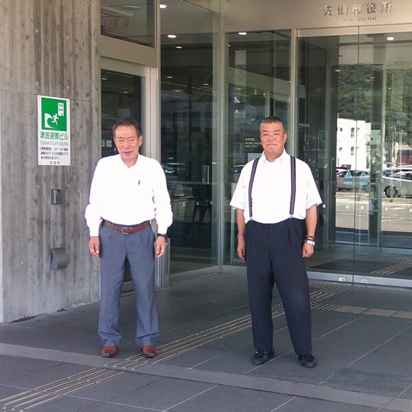 2025.7.23　大分県佐伯市役所にて