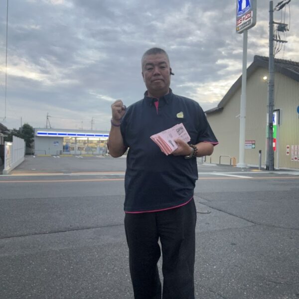 2025.8.13　JR和泉橋本駅で朝のご挨拶