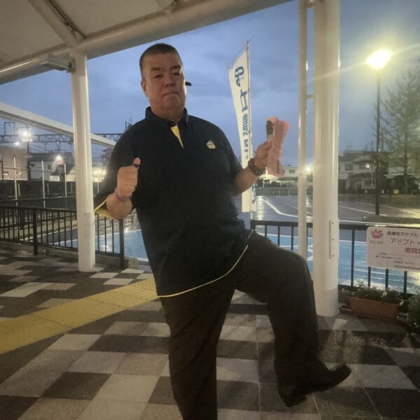 2025.9.11　JR東貝塚駅西口にて朝のご挨拶