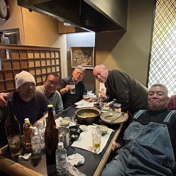 2025.12.30　愉快な仲間たちと、毎年恒例の忘年会。